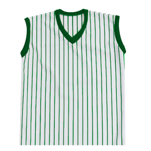 WOMEN'S SOFTBALL JERSEY - WHITE / KELLY GREEN, M