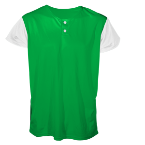 WOMEN'S SOFTBALL JERSEY - Kelly Green, M
