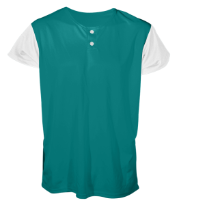 WOMEN'S SOFTBALL JERSEY - Teal, M