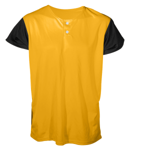 WOMEN'S SOFTBALL JERSEY - Gold, M