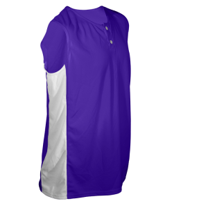 WOMEN'S SOFTBALL JERSEY - Purple, M