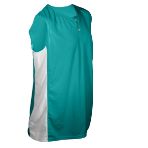 WOMEN'S SOFTBALL JERSEY - Teal, M