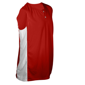 WOMEN'S SOFTBALL JERSEY - Red, M