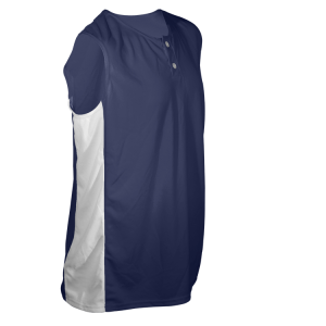 WOMEN'S SOFTBALL JERSEY - Navy Blue, M