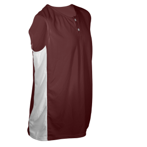 WOMEN'S SOFTBALL JERSEY - Maroon, M