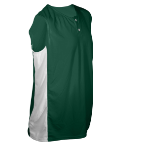WOMEN'S SOFTBALL JERSEY - Dark Green, M