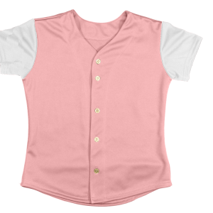 WOMEN'S SOFTBALL JERSEY - Pink, M
