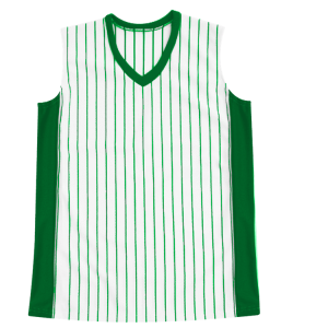 WOMEN'S SOFTBALL JERSEY - WHITE / KELLY GREEN, M