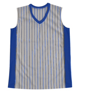WOMEN'S SOFTBALL JERSEY - Silver / Navy, M
