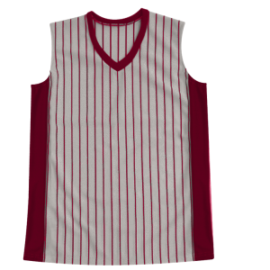 WOMEN'S SOFTBALL JERSEY - Silver / Cardinal, M