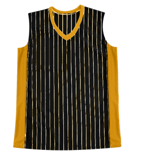 WOMEN'S SOFTBALL JERSEY - Black / Yellow, M