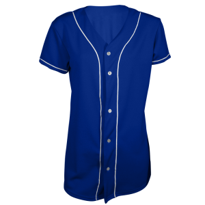 WOMEN'S SOFTBALL JERSEY - Royal Blue, M