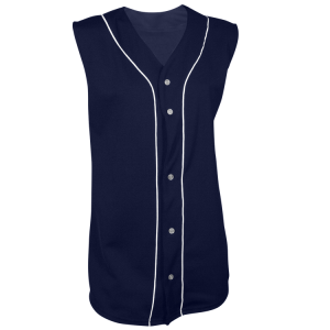 WOMEN'S SOFTBALL JERSEY - Navy Blue, M