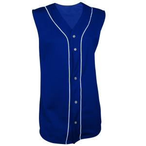 WOMEN'S SOFTBALL JERSEY - Royal Blue, M