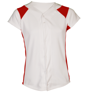 GIRL'S SOFTBALL JERSEY - Cardinal, M