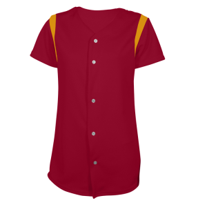 WOMEN'S SOFTBALL JERSEY - Cardinal, M
