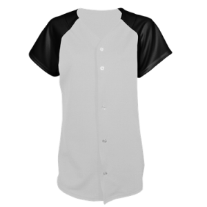 WOMEN'S SOFTBALL JERSEY - White, M