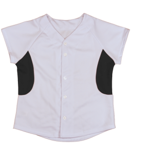 WOMEN'S SOFTBALL JERSEY - White, M