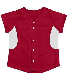 WOMEN'S SOFTBALL JERSEY - Cardinal, M