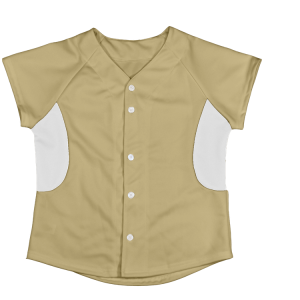 WOMEN'S SOFTBALL JERSEY - Vegas Gold, M