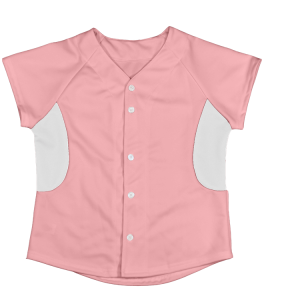 WOMEN'S SOFTBALL JERSEY - Pink, M