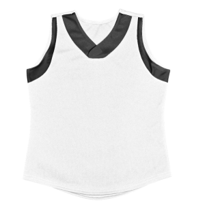 WOMEN'S SOFTBALL JERSEY - White, M