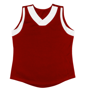 WOMEN'S SOFTBALL JERSEY - Red, M
