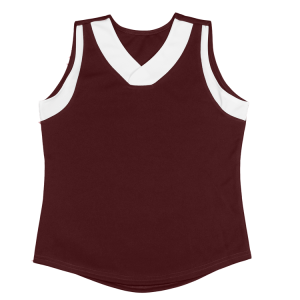 WOMEN'S SOFTBALL JERSEY - Maroon, M
