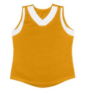 WOMEN'S SOFTBALL JERSEY - Gold, M