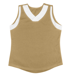 WOMEN'S SOFTBALL JERSEY - Vegas Gold, M