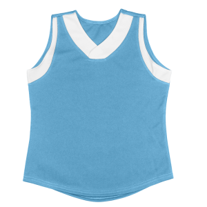 WOMEN'S SOFTBALL JERSEY - Columbian Blue, M
