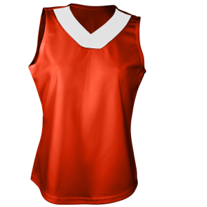 WOMEN'S SOFTBALL JERSEY - Orange, M