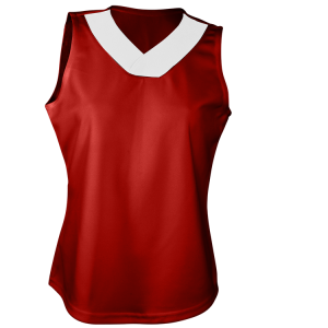 WOMEN'S SOFTBALL JERSEY - Red, M