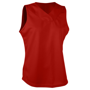 WOMEN'S SOFTBALL JERSEY - Red, M