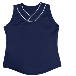 WOMEN'S SOFTBALL JERSEY - Navy Blue, M