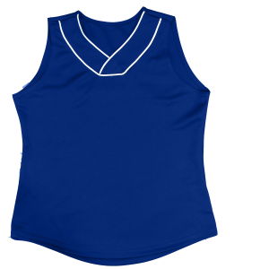 WOMEN'S SOFTBALL JERSEY - Royal Blue, M
