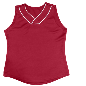 WOMEN'S SOFTBALL JERSEY - Cardinal, M