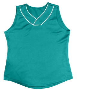 WOMEN'S SOFTBALL JERSEY - Teal, M
