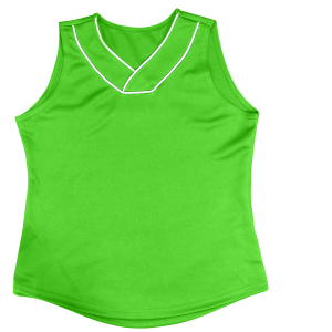 WOMEN'S SOFTBALL JERSEY - Neon Green, M
