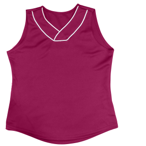 WOMEN'S SOFTBALL JERSEY - Fuchsia, M