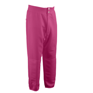GIRL'S SOFTBALL PANTS - Fuchsia, M