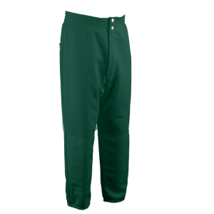GIRL'S SOFTBALL PANTS - Dark Green, M
