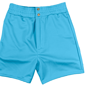 WOMEN'S SOFTBALL SHORTS - Columbian Blue, M