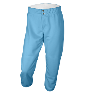 GIRL'S SOFTBALL PANTS - Columbian Blue, M