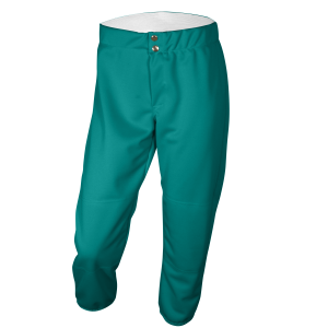 GIRL'S SOFTBALL PANTS - Teal, M