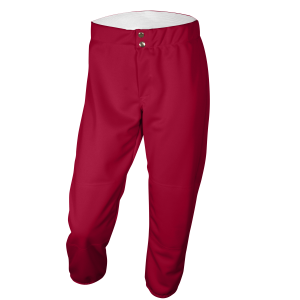 GIRL'S SOFTBALL PANTS - Cardinal, M