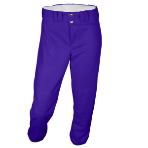 GIRL'S SOFTBALL PANTS - Purple, M