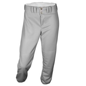 GIRL'S SOFTBALL PANTS - Silver, M