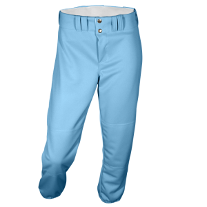 GIRL'S SOFTBALL PANTS - Columbian Blue, M