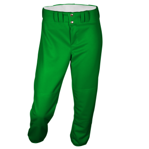 GIRL'S SOFTBALL PANTS - Kelly Green, M